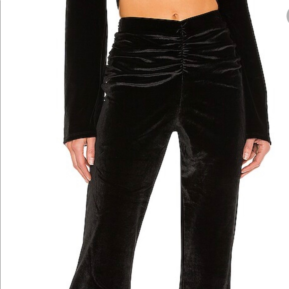 Velvet hot pants from revolve